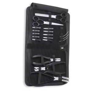 Kit Completo de Extensiones de Cabello, Herramientas de Belleza Profesionales para Aplicación, Instalación, Remoción y Peinado de Extensiones de Cabello con Micro Anillos - Product Image 6