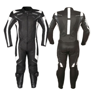 High Quality Polyester Motorcycle Jackets Men Leather Racing Suit Custom Made Biker Apparel With Full Body <b>Protector</b> - Product Image 3