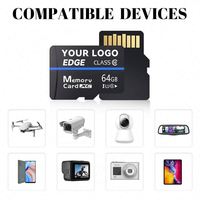 Tarjeta de Memoria SD de 32 GB/128 GB/256 GB para Cámaras SLR Inteligentes, Tarjeta TF de 64 GB/256 GB para Cámaras de Coche con Sistema Linux, Resistente a Golpes, Grado Industrial