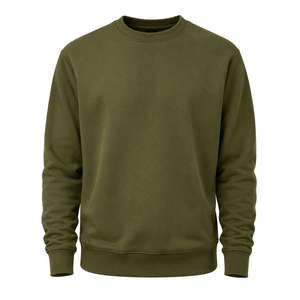 Nuevas Sudaderas de Cuello Redondo para Hombre, Color Sólido, Talla Grande, Ropa Deportiva para Primavera, Tops para Correr al Aire Libre, Marca Privada, Bajo MOQ, Mayorista Personalizado - Product Image 1