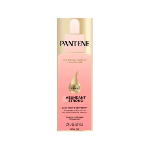Soluzione per la cura dei capelli Pantene Abundant and Strong: rinforza i capelli deboli e promuove una visibile maggiore spessore e volume. - Product Image 6