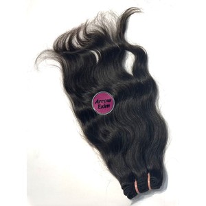 Cheveux humains indiens naturels Remy ondulés Arrow Exim, 100g, non traités, pour tissage de cheveux - Product Image 4