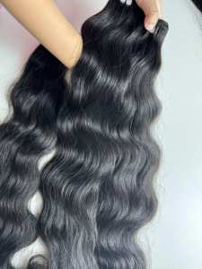 ¡Oferta! Extensiones de Cabello Humano Vietnamita Virgen Sin Procesar al por Mayor, Estilo Ondulado Natural, Cutícula Máquina Super Doble - Product Image 2