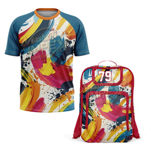 Mashadi IMPEX Sublimated Jersey <b>Kit</b> Flame Print <b>Tank</b> Top Shorts Backpack Unisex Adult Athletic Wear - Product Image 2