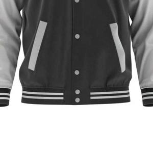 ขายเสื้อแจ็คเก็ตวาร์ซิตี้ขนสัตว์แบบกำหนดเองคุณภาพสูงสำหรับผู้ชาย เสื้อแจ็คเก็ตวาร์ซิตี้ทันสมัยและให้ความอบอุ่นสำหรับทุกฤดูกาล - Product Image 6