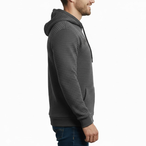 Sudadera con capucha personalizada con diseño de serigrafía para hombre, fabricante profesional, sudaderas con capucha para hombre de alta calidad y peso pesado. - Product Image 4