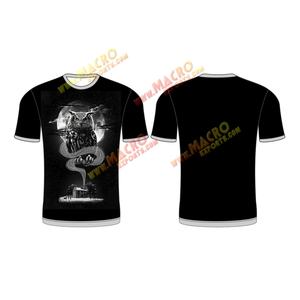 2024 nuevo diseño al por mayor barato deporte Casual OEM servicio Terry impreso manga corta cuello redondo hombres camisetas 95% algodón 5% Spandex - Product Image 1