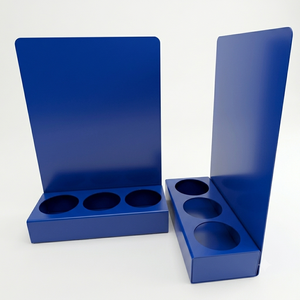 Custom PVC Beverage Marketing Display <b>Stand</b> Countertop Bottle and Can Holder for Supermarkets Eco-Friendly Durable - Product Image 6