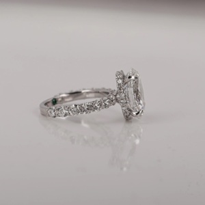 แหวนเพชรสำหรับปลูกในแล็บธรรมชาติแหวนทองสำหรับงานแต่งงานแหวนแฟชั่นคุณภาพดีดีไซน์ไม่เหมือนใคร - Product Image 5