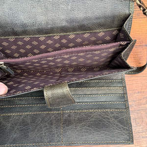 Nuevo diseñador de lujo para mujer de cuero genuino grande bandolera hombro embrague monedero y tarjetero carteras estilo de moda bolsos - Product Image 6