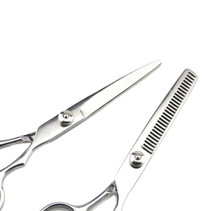 Customized Diamond Screw Hair Cutting Salon <b>Barber</b> Japan Stainless Steel Scissors <b>Set</b> Shears For Salon Hair Cutting Scissors - Product Image 5