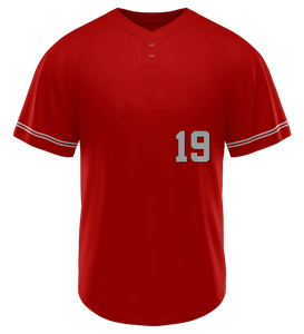 Maillot de baseball personnalisé à col boutonné, uniforme respirant à séchage rapide, sublimation, vêtements de sport d'équipe, fourniture d'usine OEM - Product Image 3
