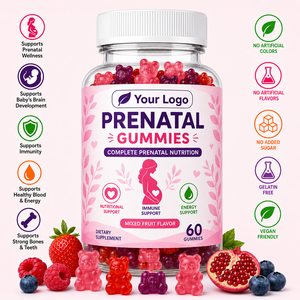 เยลลี่ผลไม้รวมรสธรรมชาติสำหรับก่อนคลอด แบบนิ่มเคี้ยวได้ บำรุงสุขภาพ บรรจุภัณฑ์สะดวกสบาย รูปแบบตามสั่ง - Product Image 4