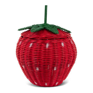 Toy storage <b>basket</b> for kid high quality pineapple rattan hamper <b>baskets</b> <b>nursery</b> container bins - Product Image 4
