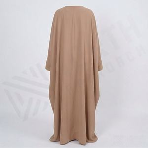Vestido de manga larga para mujer, talla grande, ropa islámica, abaya holgada, puños personalizados, ropa exterior musulmana, elegante y modesta. - Product Image 2