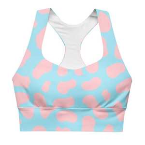 Sujetador Deportivo Largo Reversible de Alta Sujeción para Mujer, Talla Grande, Suave y Cómodo para Todo Tipo de Deportes - Product Image 1