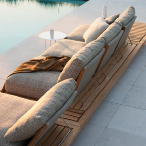 Chaise longue de patio pliable et durable avec dossier inclinable réglable, dotée d'un coussin en Teslin, garantie de 3 ans - Product Image 4