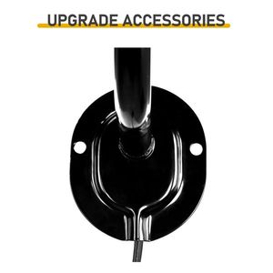 18-Inch High Velocity Wall Mount Fan 3 Speed Oscillating 4592 CFM Industrial Ventilation 70 Degree Wall Fan Wall Mounted Fan - Product Image 3