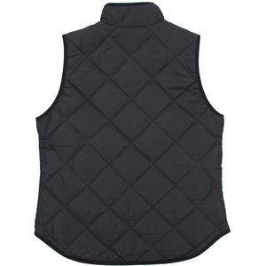 Chaleco acolchado de camuflaje para mujer, cuello alto, ropa exterior cálida para exteriores y uso casual. - Product Image 2