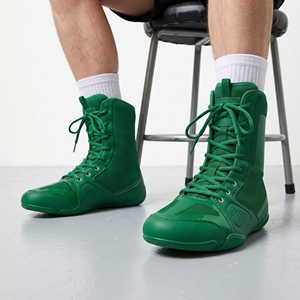 Botas de Boxeo Personalizables para Adultos Dumela, de Cuero, de Caña Alta, Ecológicas, Transpirables, Cómodas y Duraderas - Product Image 2