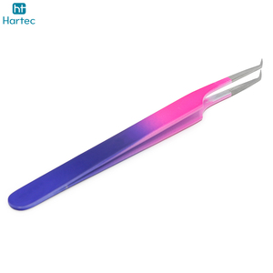 OEM ODM Service Premium Quality High-Precision Curved Tip Durable Stainless Steel Eyelash Extension and Volume Tweezers - Product Image 3