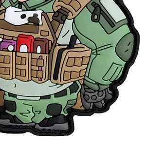 Parche de PVC de Alta Calidad para Pedidos al por Mayor, Fabricante OEM, Material de PVC con Logotipo Personalizado, Diseño en Relieve y Duradero - Product Image 3