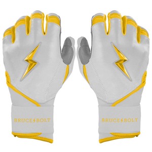 Guantes de Bateo de Cuero Personalizados para Zurdos, para Adultos, con Cierre de Gancho y Bucle, Ligeros, Duraderos, Transpirables y Flexibles - Product Image 1
