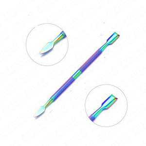 Pousse-cuticules multifonction en acier inoxydable de qualité supérieure pour manucure, pédicure, salon et usage beauté - Product Image 6