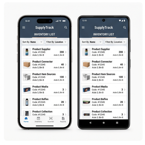 แอปจัดการสินค้าคงคลัง Royalcraft – ตัวติดตามสินค้าคงคลัง, การจัดการคลังสินค้า, เครื่องสแกนบาร์โค้ด และรายงาน ios/android - Product Image 3
