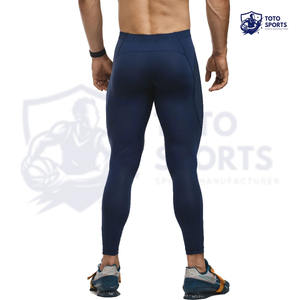 Pantalones de Compresión Deportivos para Hombre, Transpirables, con Logotipo Personalizado, Ajustados, Elásticos, para Gimnasio, Fitness y Running, en Oferta - Product Image 4