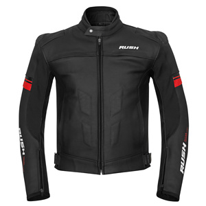 <b>Men's</b> Leather Racing <b>Jacket</b>-Plus Size Breathable Waterproof Motorcycle Protective Gear for off Road <b>Bike</b> Riding with Front Logo - Product Image 1