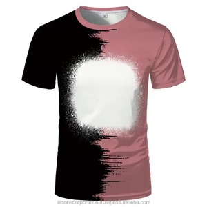 T-shirts pour hommes en coton 100% tissé, coupe ajustée, à séchage rapide et respirants, vierges ou à impression personnalisée par sublimation, vente en gros OEM - Product Image 5