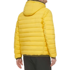 Chaqueta Acolchada de Alta Calidad con Relleno de Plumón, Cierre de Cremallera con Capucha, Impermeable, Informal, para Invierno - Product Image 5