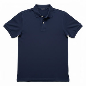 Polo classique en coton pour homme, manches courtes, tissu respirant et confortable, décontracté, élégant, pour l'été, à porter au quotidien - Product Image 1