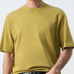 Camisetas personalizadas 100% algodón con cuello redondo para hombre y mujer, con logo personalizado, camisetas deportivas de talla grande, OEM, ODM - Product Image 4