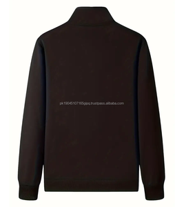 Survêtement d'hiver pour homme, design personnalisé, haute qualité, 100% coton, respirant, doublure polaire écologique, poches, vente en gros - Product Image 4