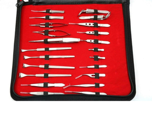 Ensemble d'instruments de microchirurgie ophtalmique pour cataracte, 32 pièces, kit de procédure microchirurgicale oculaire de précision pour usage clinique - Product Image 6