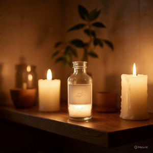 Exfoliante Corporal de Sal del Himalaya con Lavanda de Lujo Nature Touch, Cristales de Baño con Tema Floral, Aceite Aromático, Bolsa Ecológica Reutilizable - Product Image 5