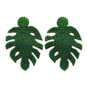 Seed Beads Embroidery <b>Earrings</b> New Design From India <b>Handmade</b> <b>Earrings</b> for Women and Girls - Product Image 6