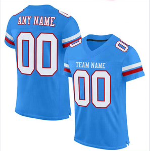Custom American Football Jersey Personalized Team Uniform with Player Name Number Logo Sublimation Training <b>Game</b> Shirt - Product Image 4