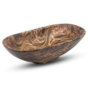 Plateau de service en bois de manguier sculpté à la main, motif soleil, vente en gros |   Art géométrique tribal - Product Image 1
