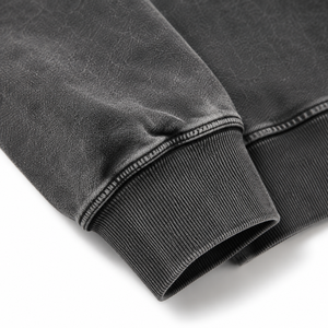 เสื้อสเวตเชิ้ตคอกลมทรงปกติสำหรับผู้ชาย WARPRO ผ้าฝ้าย 100% แบบถัก ซักแล้ว ใส่สบาย สีพื้น เหมาะสำหรับฤดูหนาว ระบายอากาศได้ดี - Product Image 3