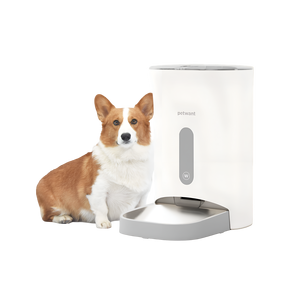 Distributeur automatique de nourriture pour animaux de compagnie Sudex Petwant 4,5 L avec caméra WiFi pour chats, chiens et petits animaux, bol distributeur de nourriture, contrôle WiFi via application - Product Image 1