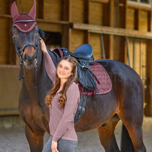 Reliable Horse Saddle Pad With Soft Quilted Padding And Durable Horse Saddle Pad For Outdoor <b>Equestrian</b> Activities - Product Image 4