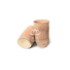 Premium Blue Lotus Vintage Natural <b>Bamboo</b> <b>Cup</b> Eco-Friendly Reusable Tumbler 500ml-1L Vietnam <b>Travel</b> Cafe Restaurant Hotel Export - Product Image 1