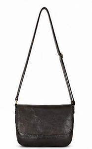 Gravs Vintage Genuine Leather Bohemian Fashion Messenger Crossbody Bag Women Soft <b>Shoulder</b> Single Adjustable <b>Strap</b> Button - Product Image 3