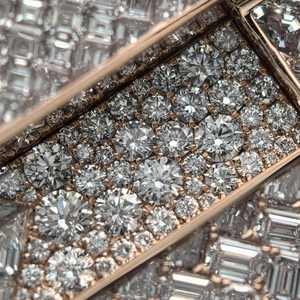 จี้ตัวอักษรแบบกำหนดเอง ประดับเพชรโมอิสซาไนต์ VVS ทรงโมเสก สไตล์ฮิปฮอป รูปทรงลูกแพร์และบาแกตต์ เครื่องประดับเงิน - Product Image 4