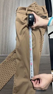 Women's Solid Color Skinny Fit Breathable Jodhpurs <b>Winter</b> Riding Pants Full Seat Breeches Fleece Horse Equestrian <b>Tights</b> Adult - Product Image 2