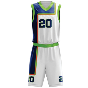 Ensemble d'uniformes de basketball pour hommes par sublimation – Maillot de basketball personnalisé – Design sur mesure – Tenue d'équipe couleur unie |   Fournisseur OEM en gros - Product Image 2