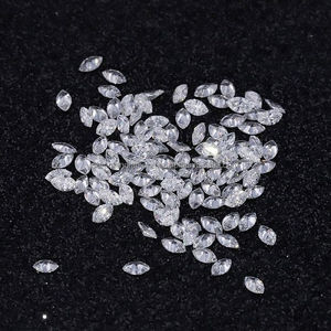 Diamants en vrac SHRAMAN DIAMOND cultivés en laboratoire, clarté VS-Si, taille brillant poire, 0,12-0,14 ct/pièce, HPHT/CVD pour la fabrication de bijoux - Product Image 1